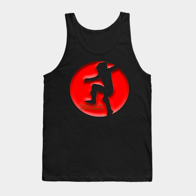 Curb Stomp- Red Tank Top by SrikSouphakheth